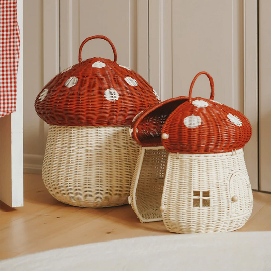 Mushroom Doll House Red