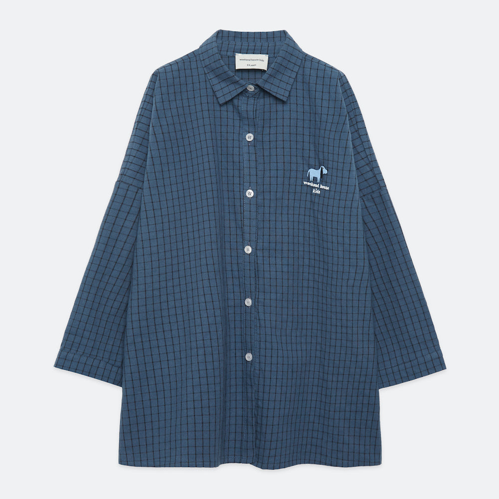 Blue Dog Painter T-Shirt Blue