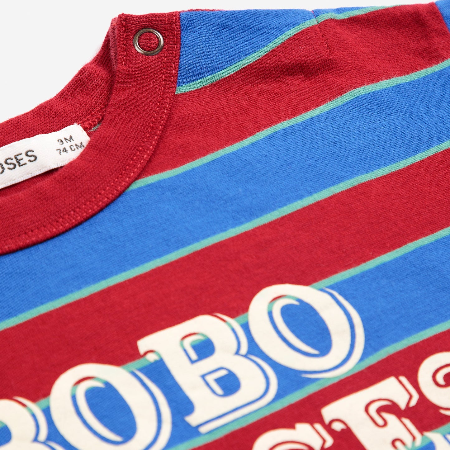 Baby Bobo Choses Embossed Long Sleeve T-Shirt