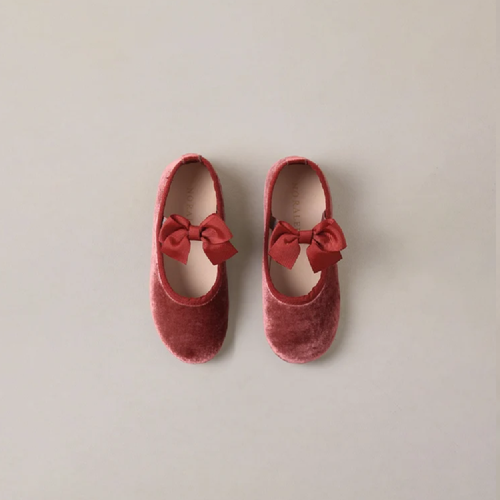 Bow Ballet Flats Ruby