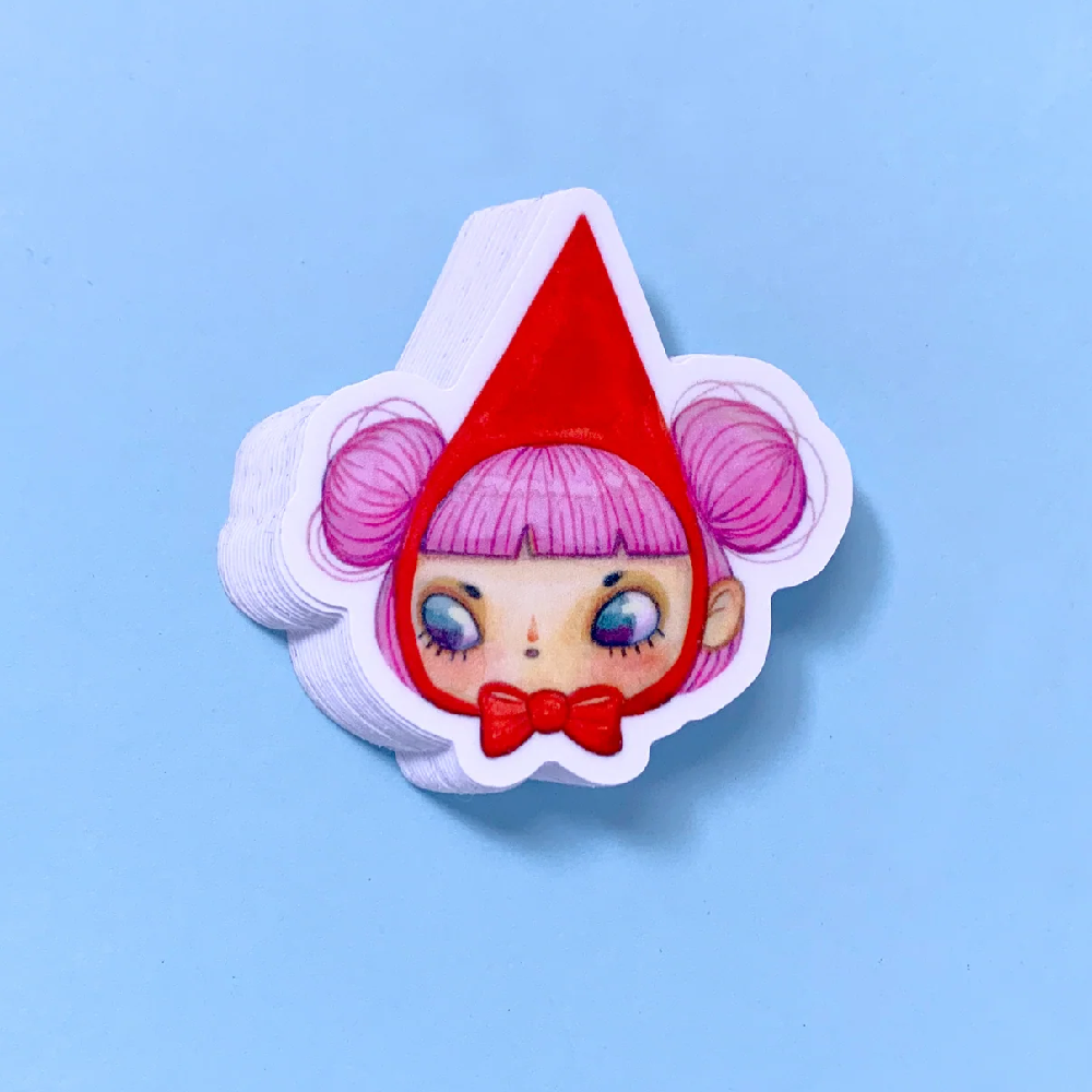 Bubblegum Vinyl Sticker