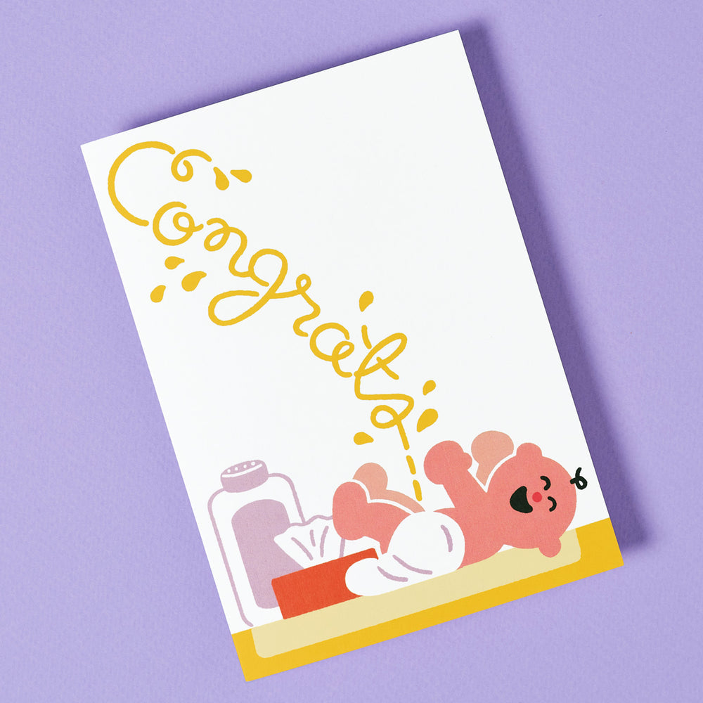 Congratulations New Baby Greeting Card