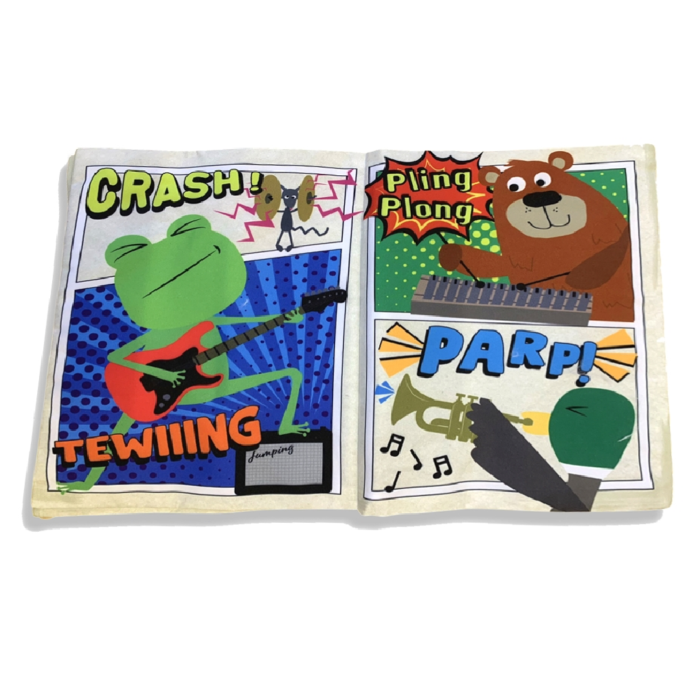 Nursery Times Crinkly Comic Issue 1 Music