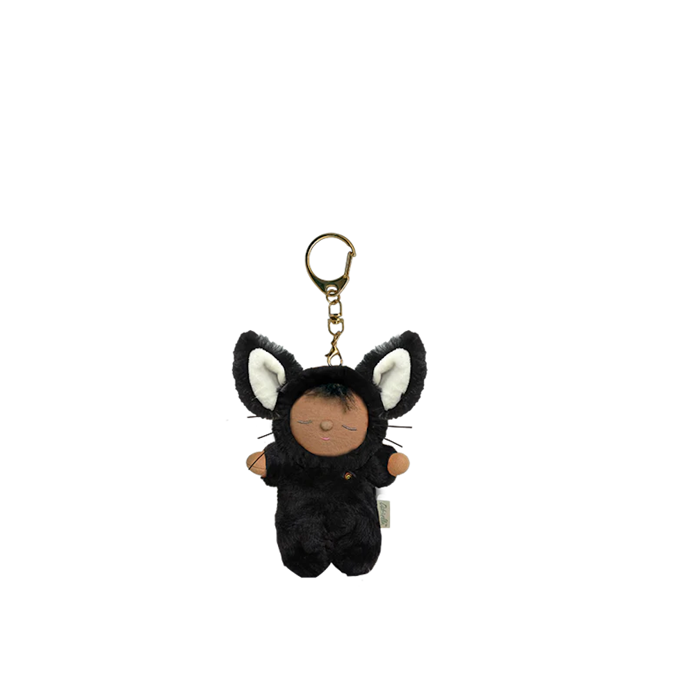 Cozy Bag Charm Cat Nox