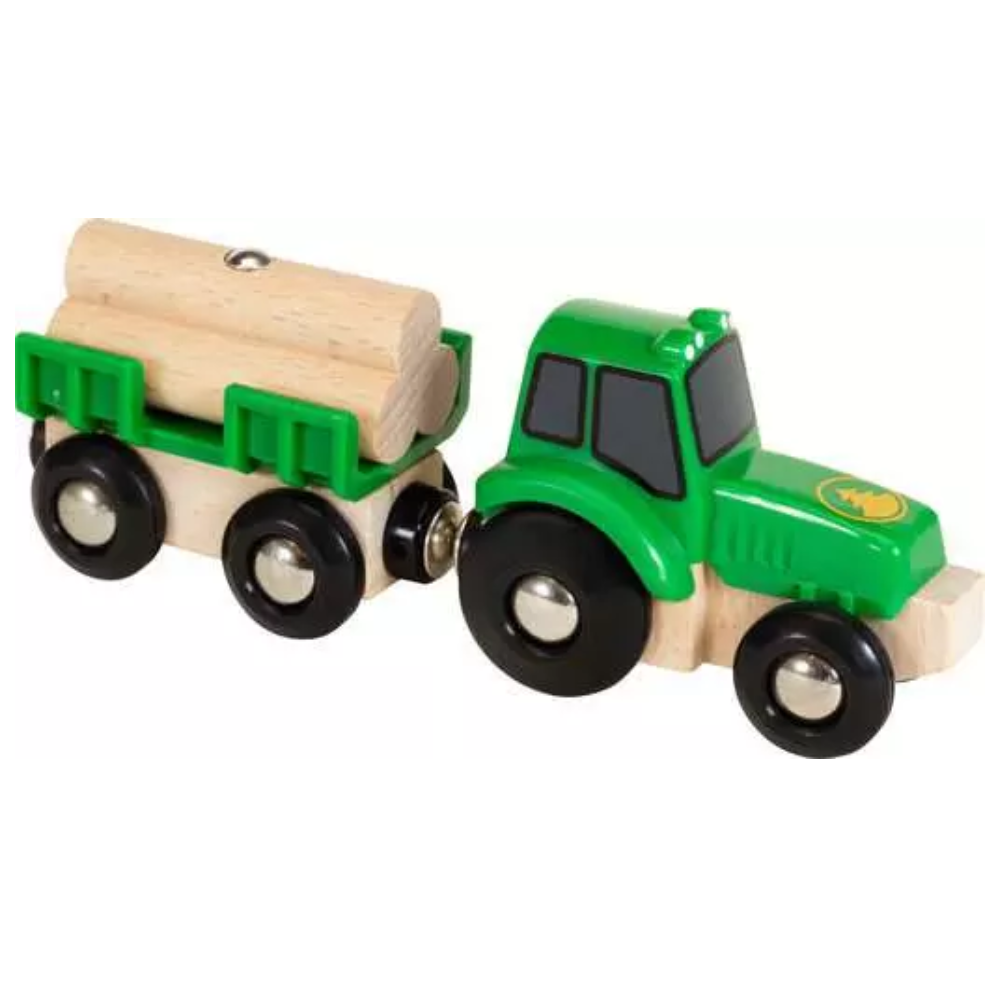 Farm Tractor With Load 3 Pieces