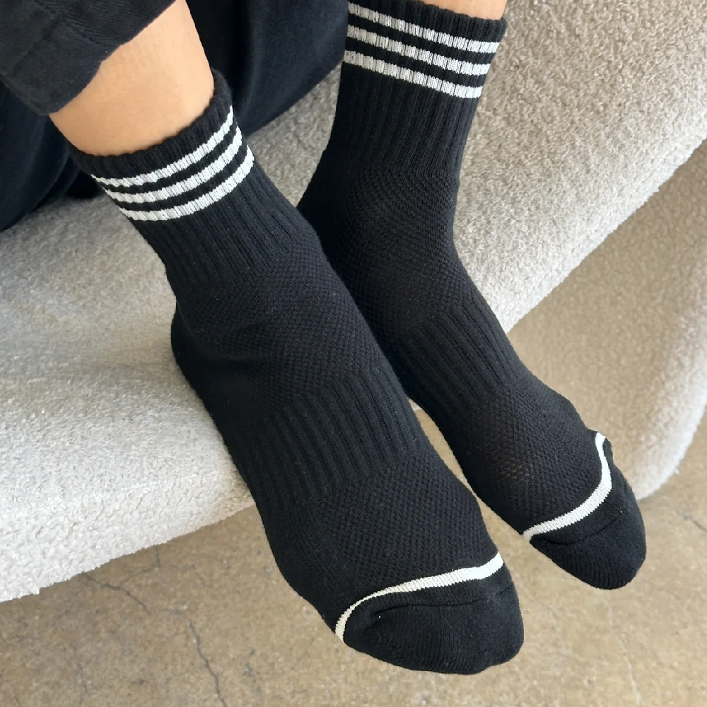 Girlfriend Socks Black
