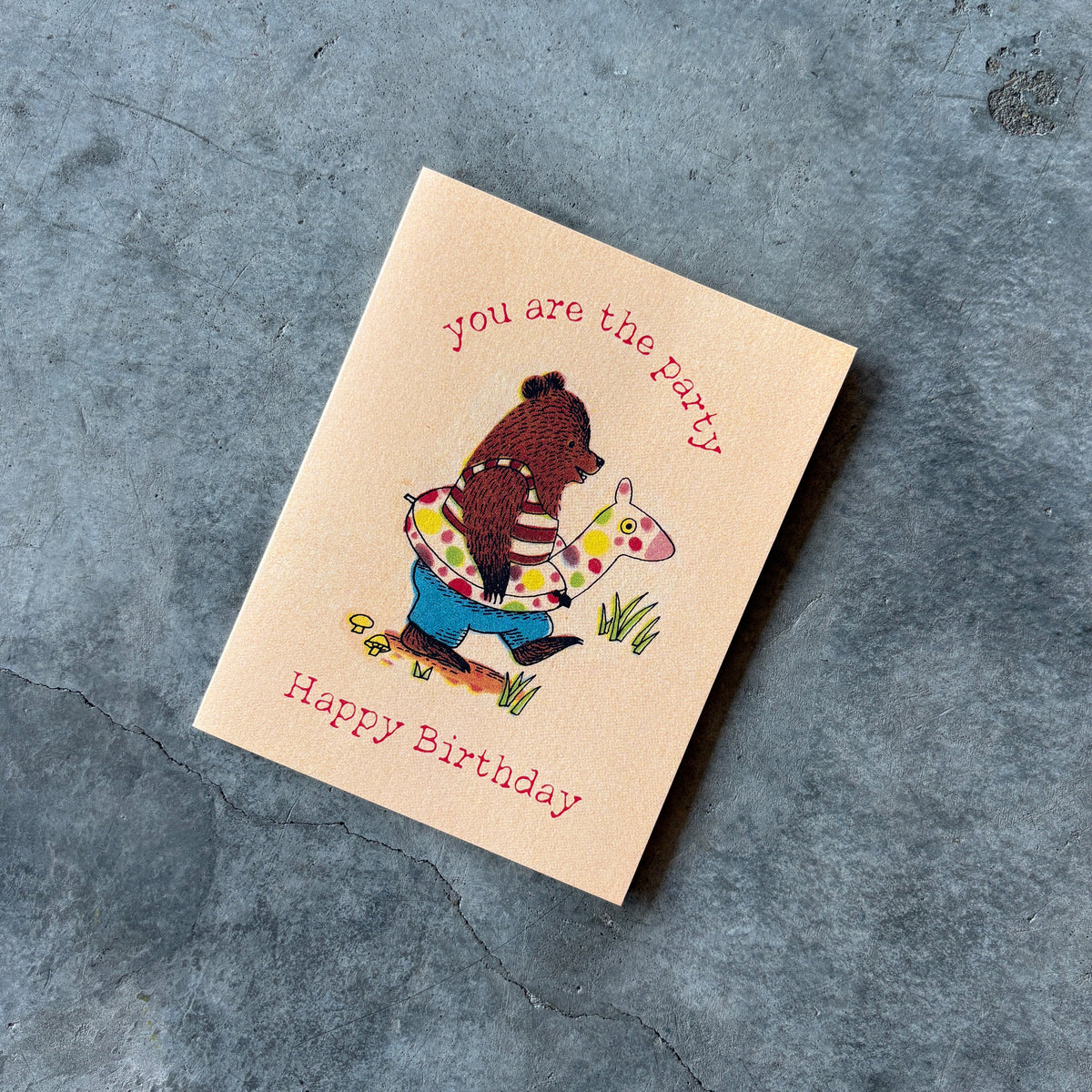 You Are the Party greeting card