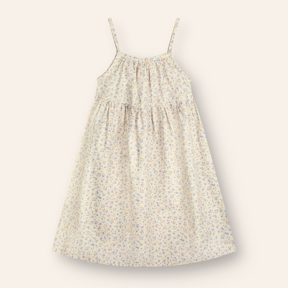 Darcy Dress Indigo Bloom
