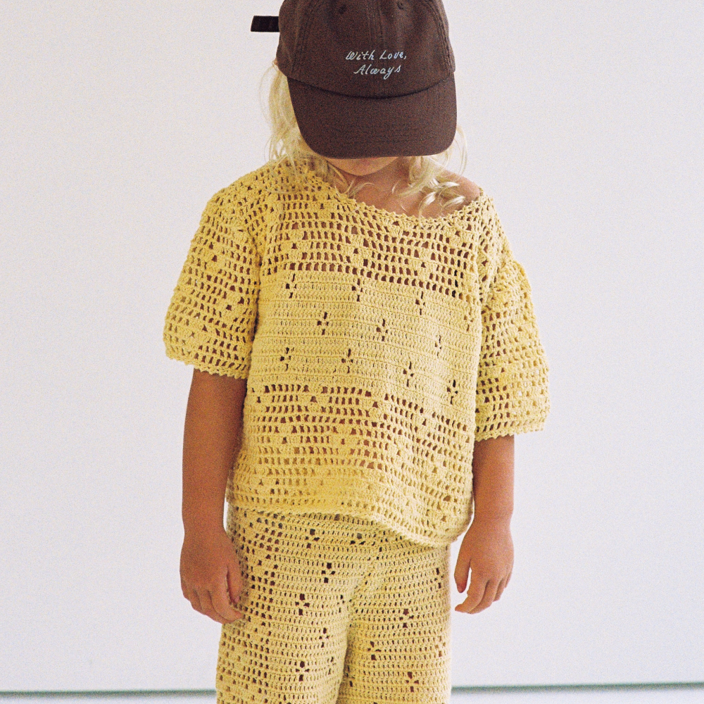 Filet Crochet Crop Butter