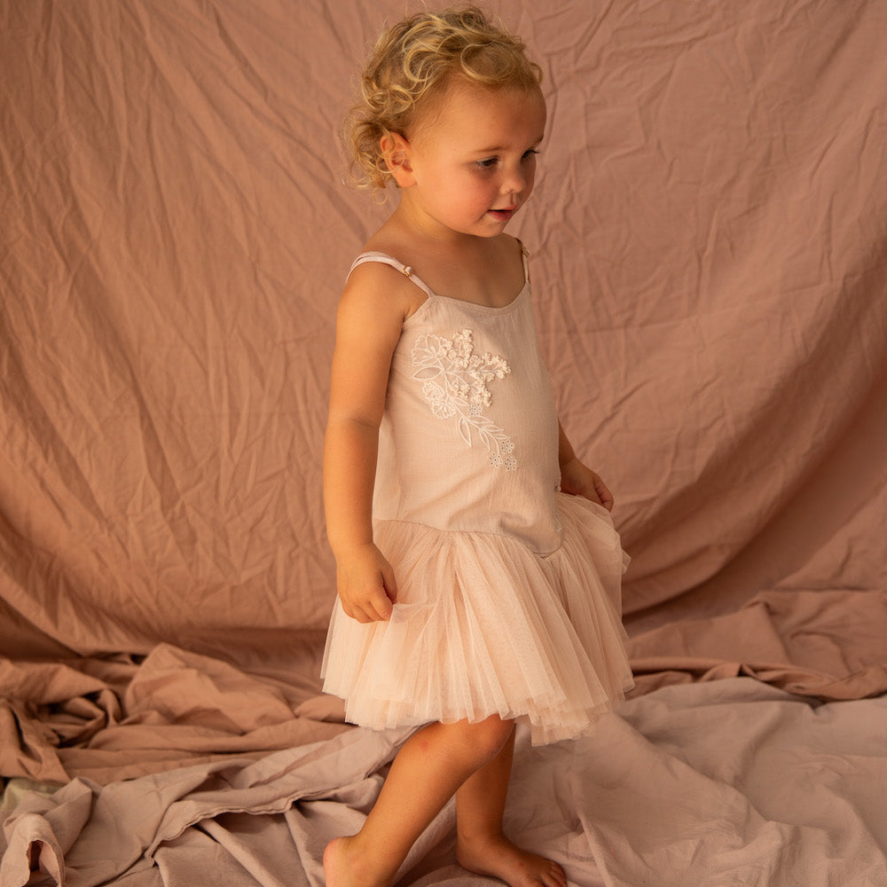 Juliette Dress Almond