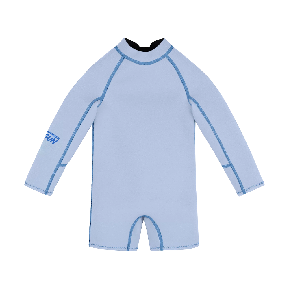 Long Sleeve Springsuit Dusty Blue/Marine