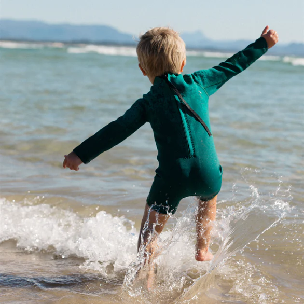 Long Sleeve Springsuit Forest Green