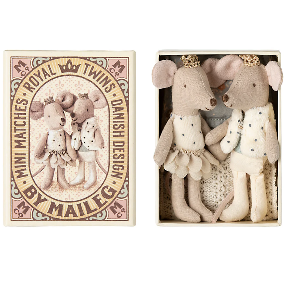 Royal Twin Mice In Box