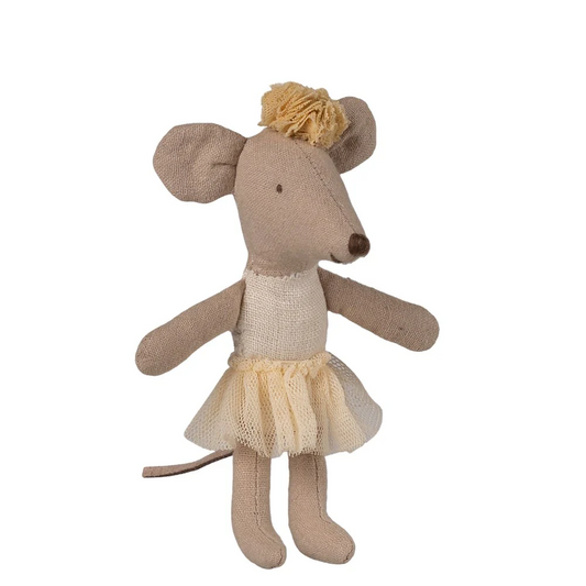 Ballerina Mouse Little Sister Off White