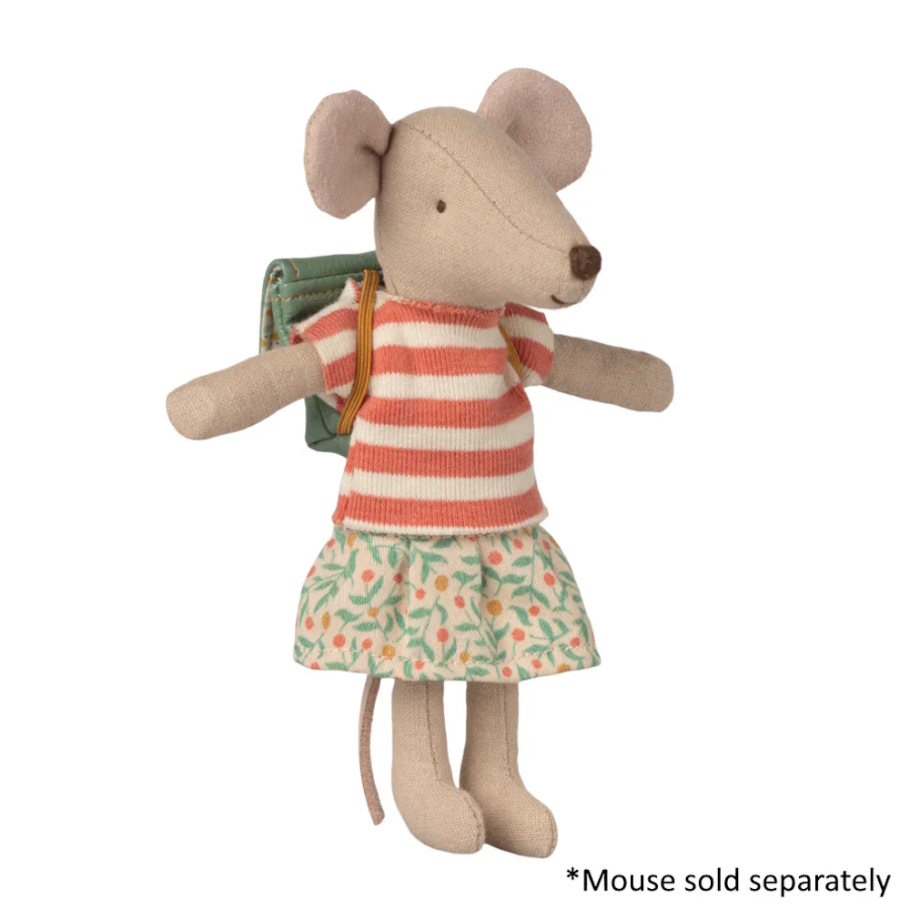 Clothes and Bag Big Sister Mouse Green