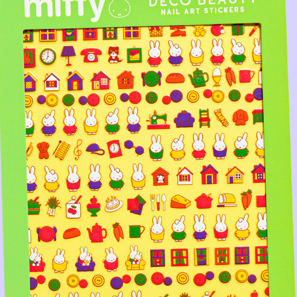 Miffy At Home Nail Art Stickers