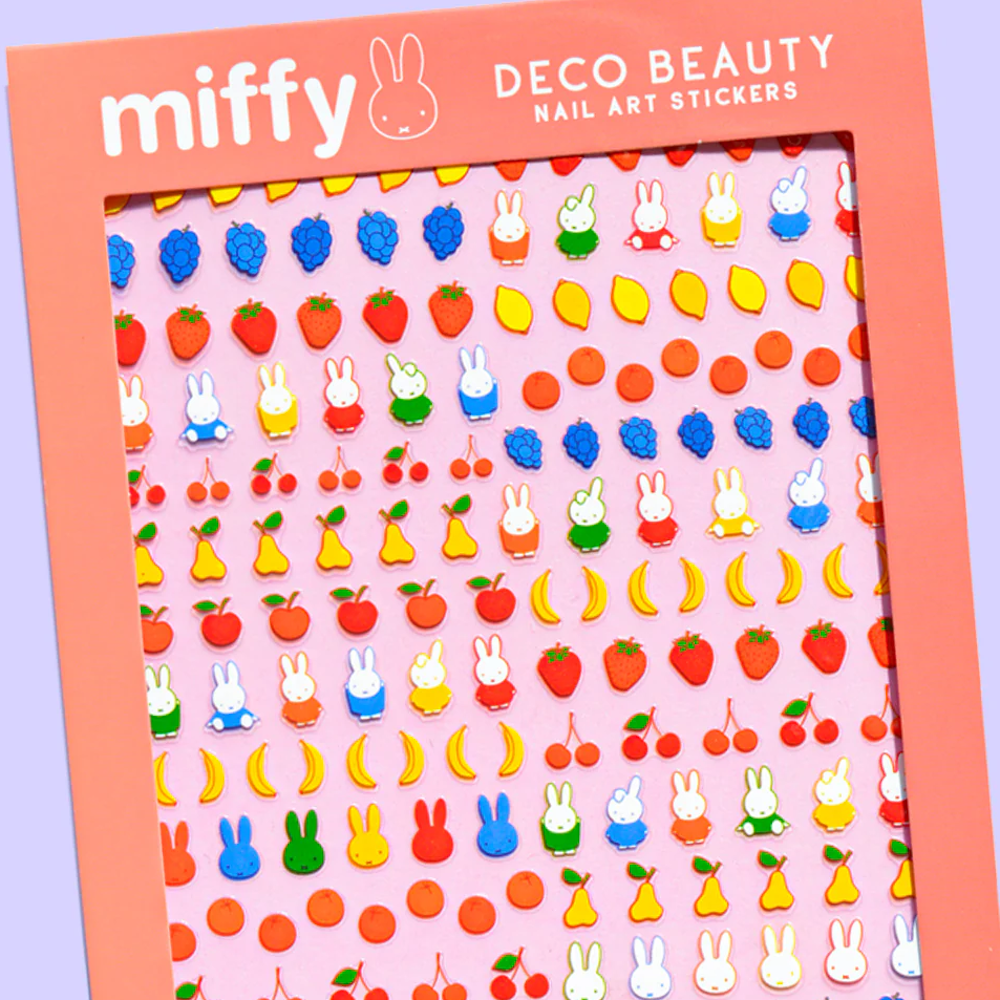 Miffy's Fresh Fruit Nail Art Stickers
