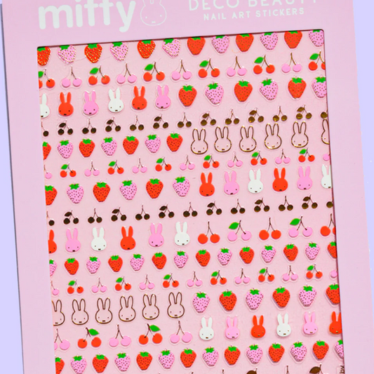 Miffy Is Sweet Nail Art Stickers
