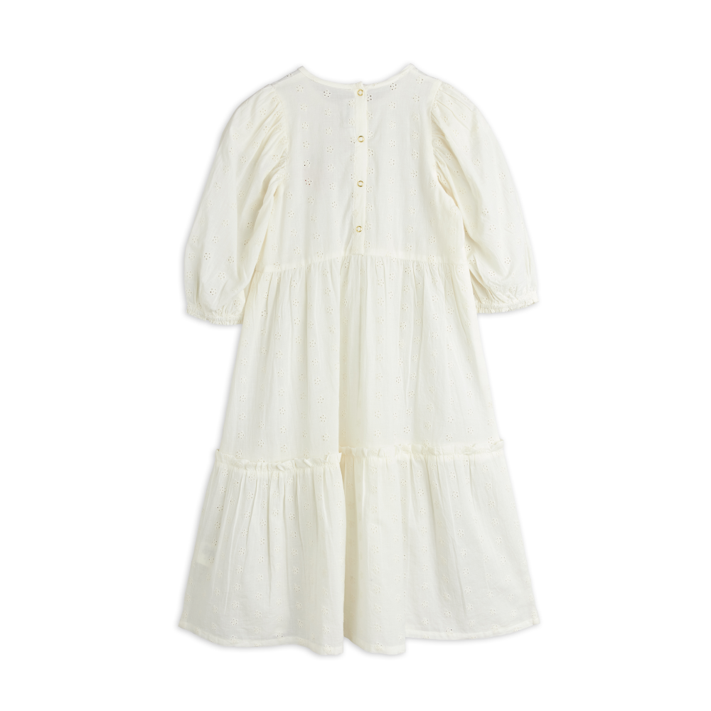 Strawberry Schiffli Woven Dress