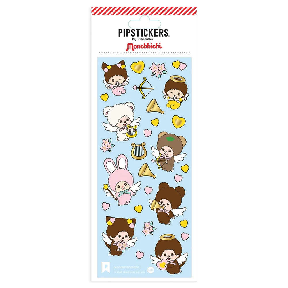 Monchhichi Angel Stickers