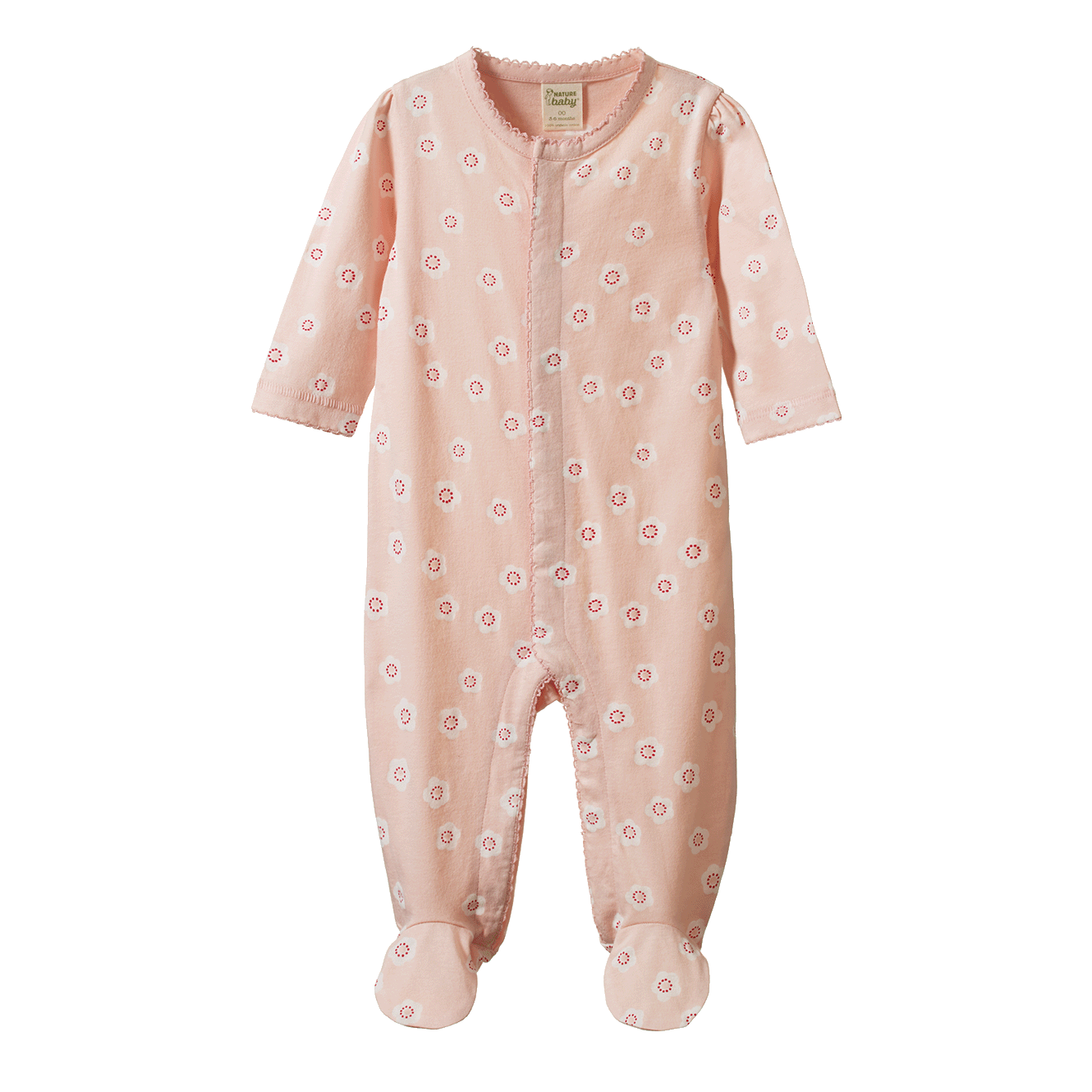 Lucy Suit Flora Stamp Rose Dust Print
