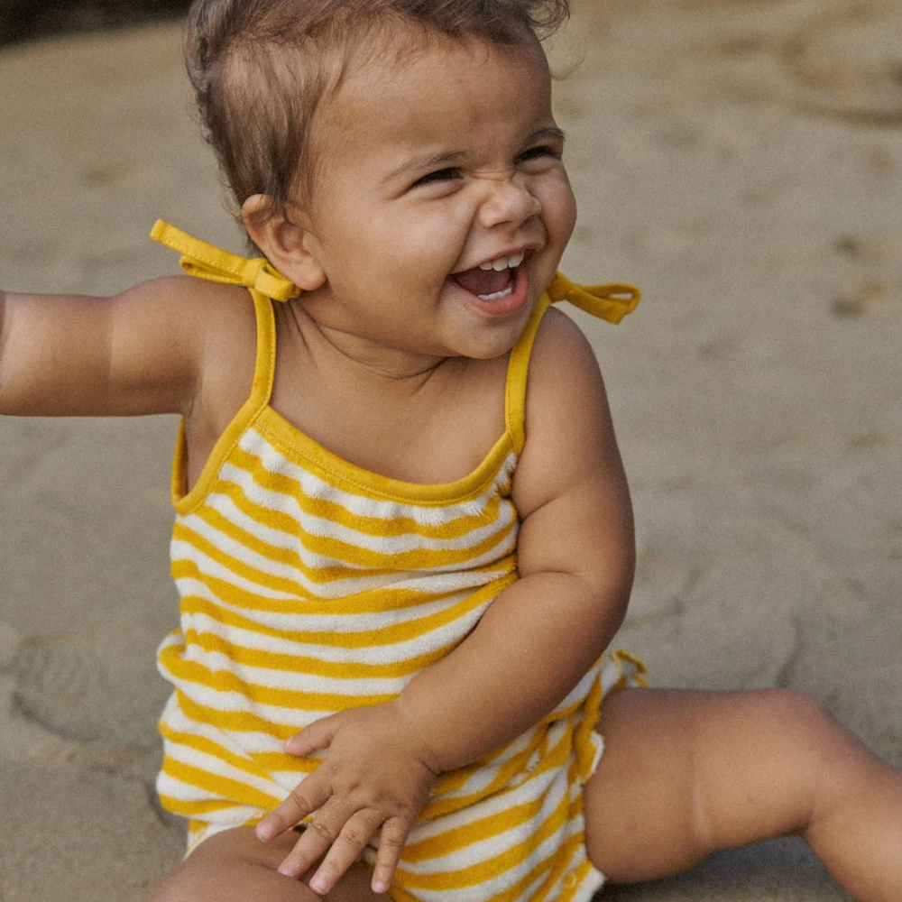 Sylvie Suit Golden Sea Stripe