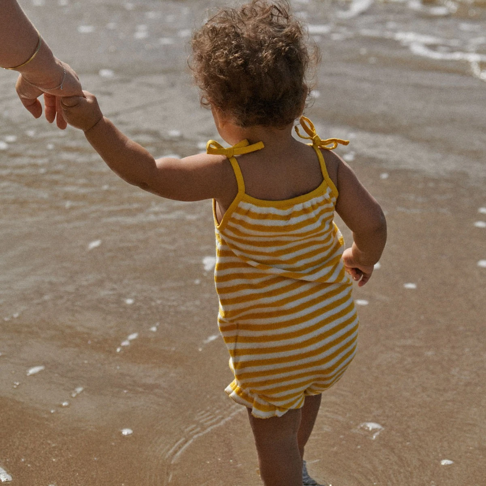 Sylvie Suit Golden Sea Stripe