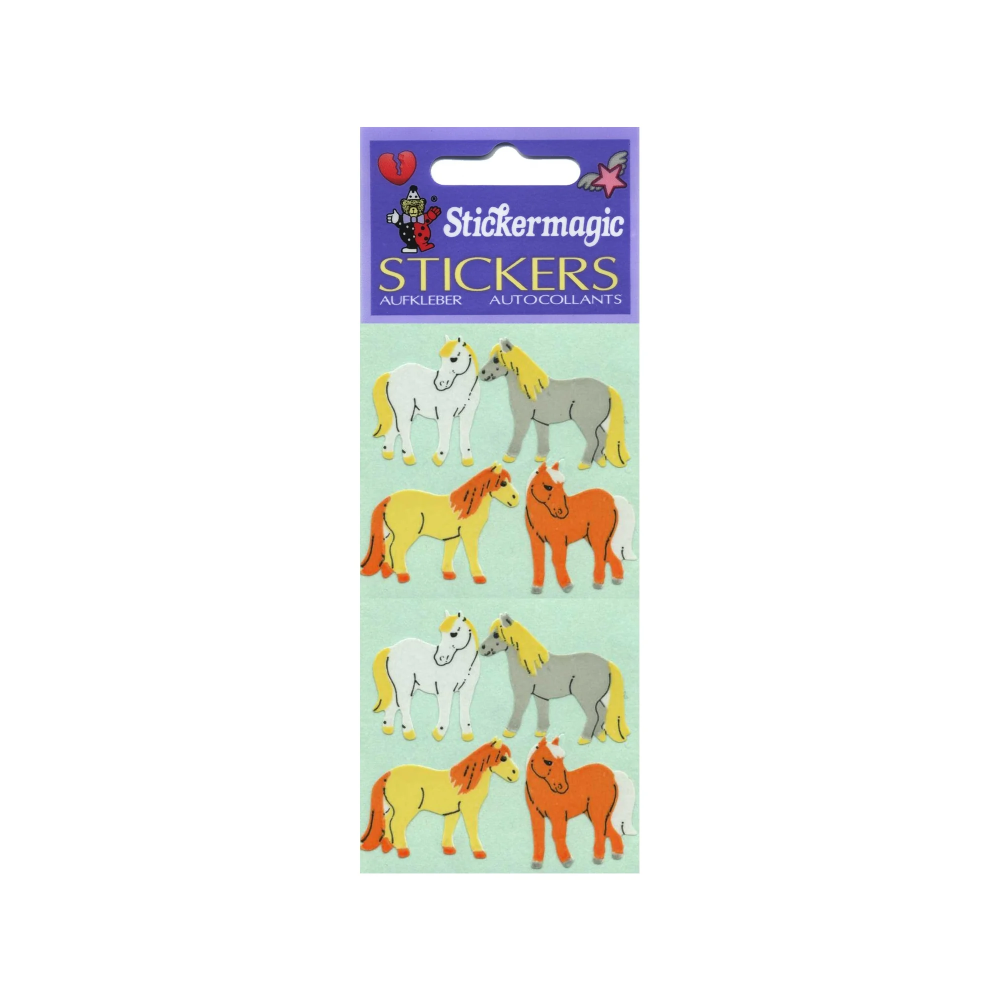 Furrie Stickers Dartmoor Ponies