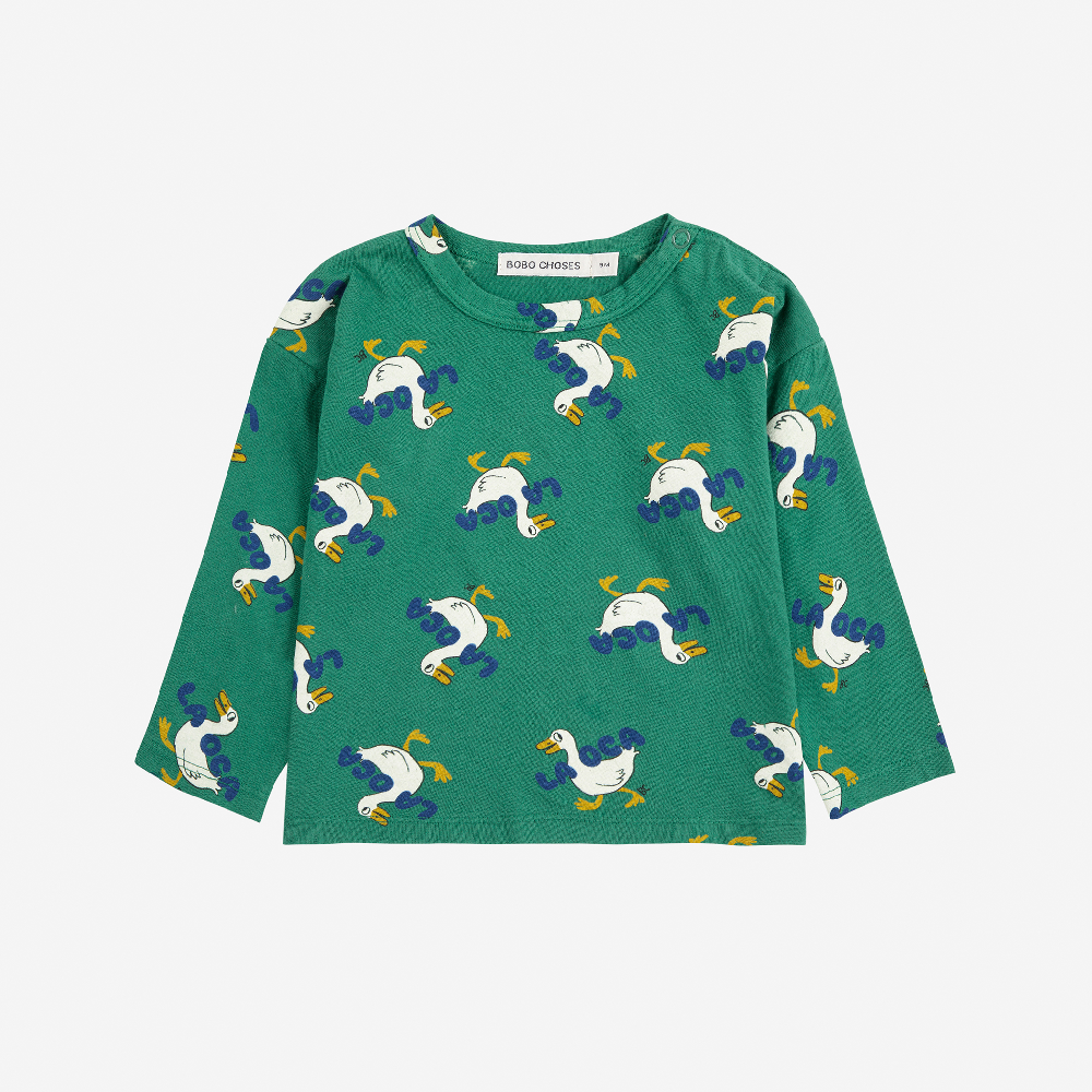 La Oca All Over T-Shirt Green