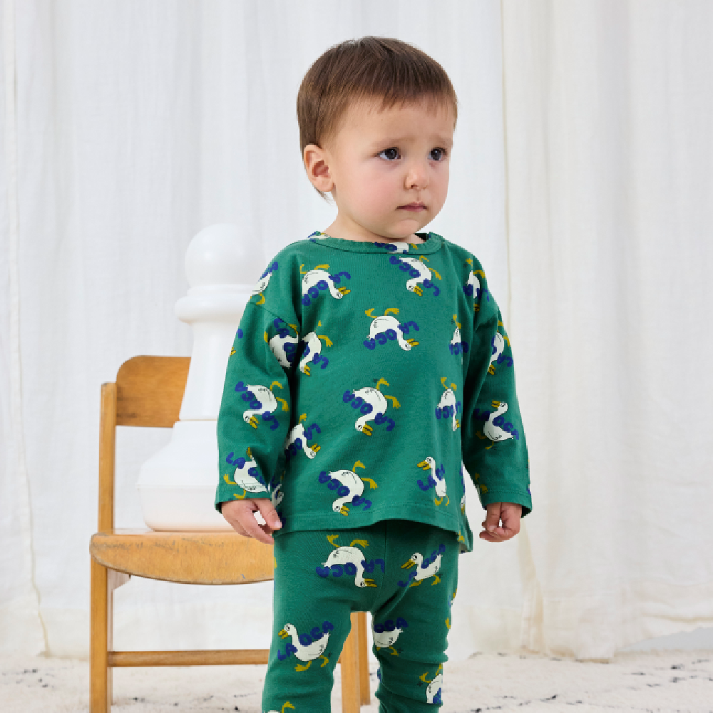 La Oca All Over T-Shirt Green