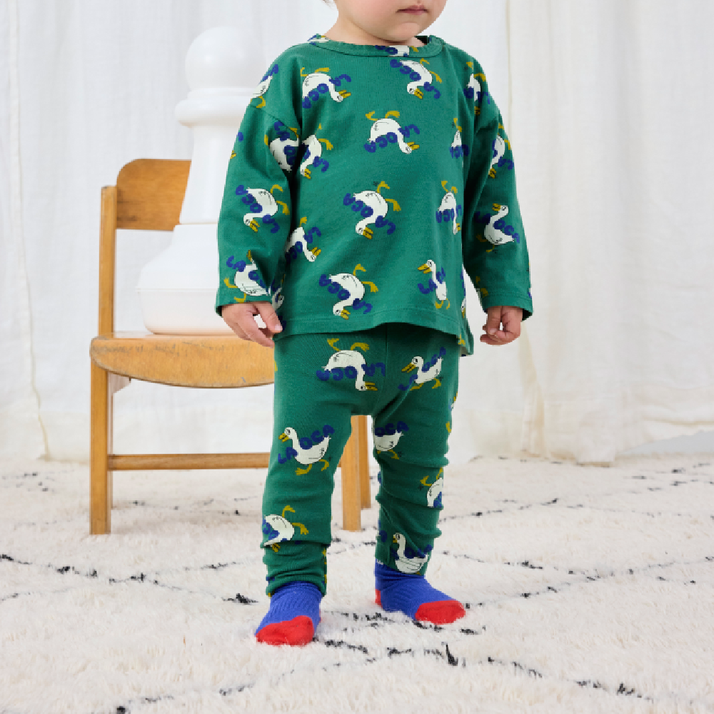 La Oca All Over Jogging Pants Green