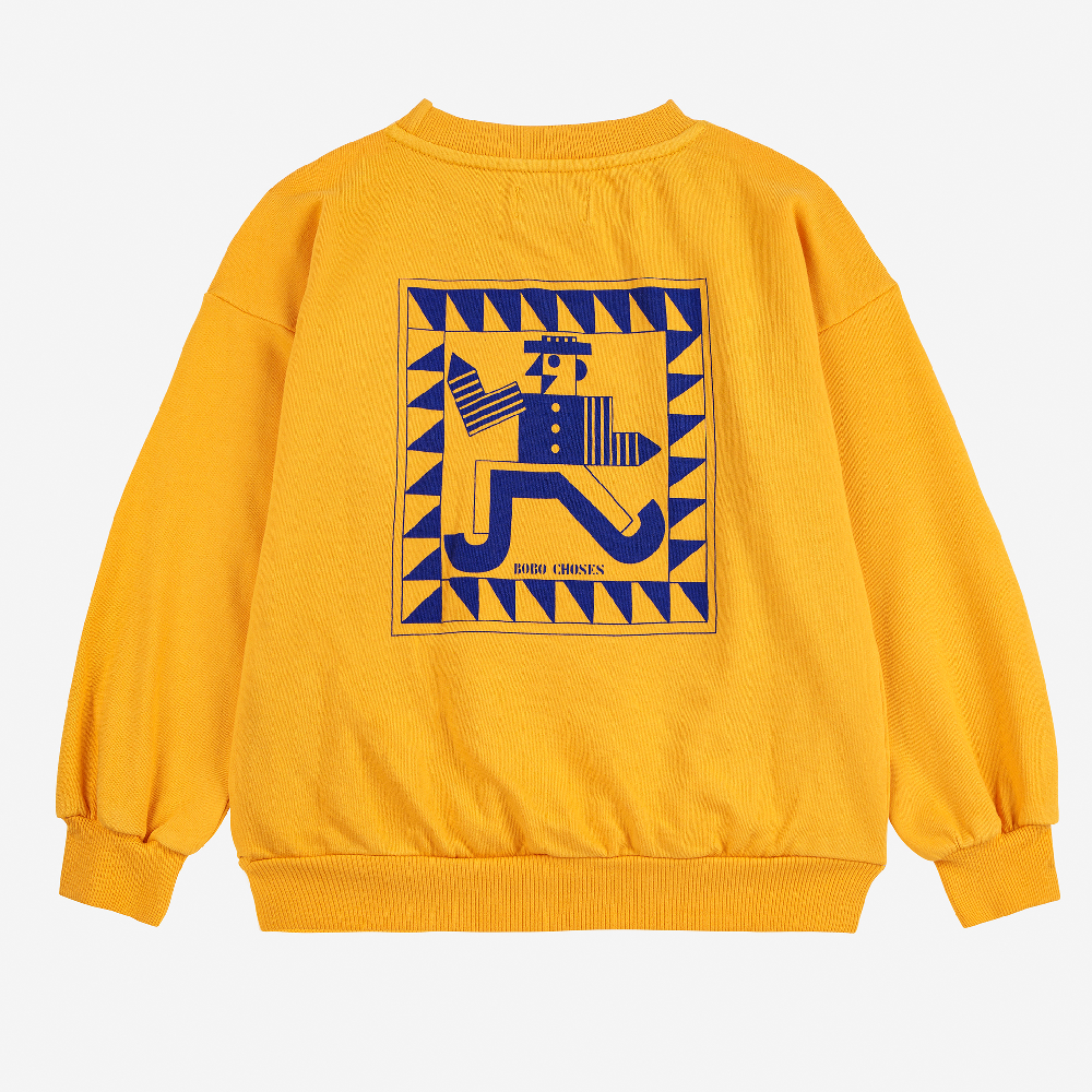 Mr Pencil Sweatshirt Yellow