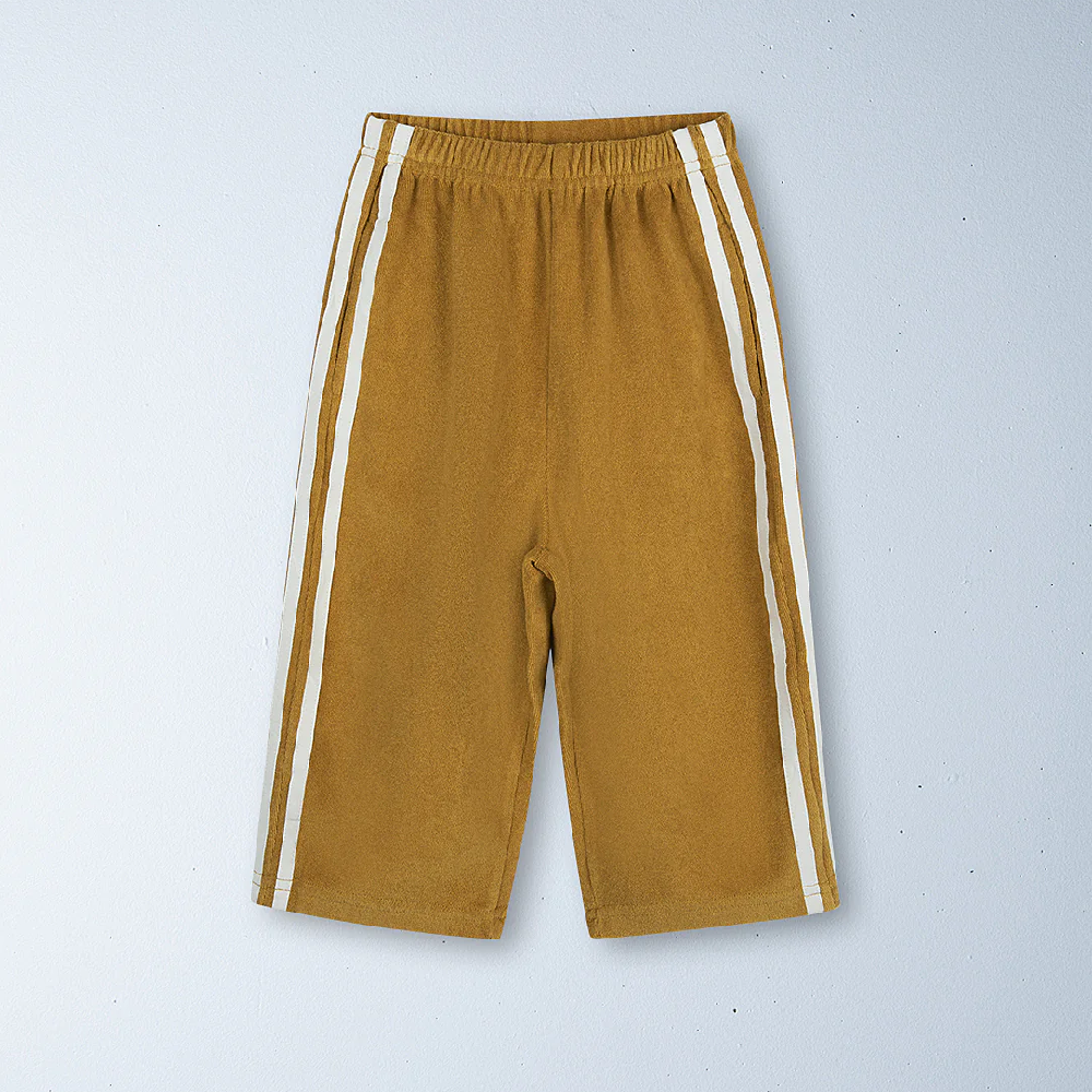 Twin Stripe Terry Pant Olive
