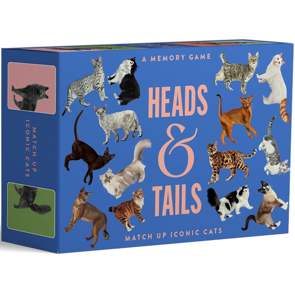 Heads & Tails: Cat Memory Cards