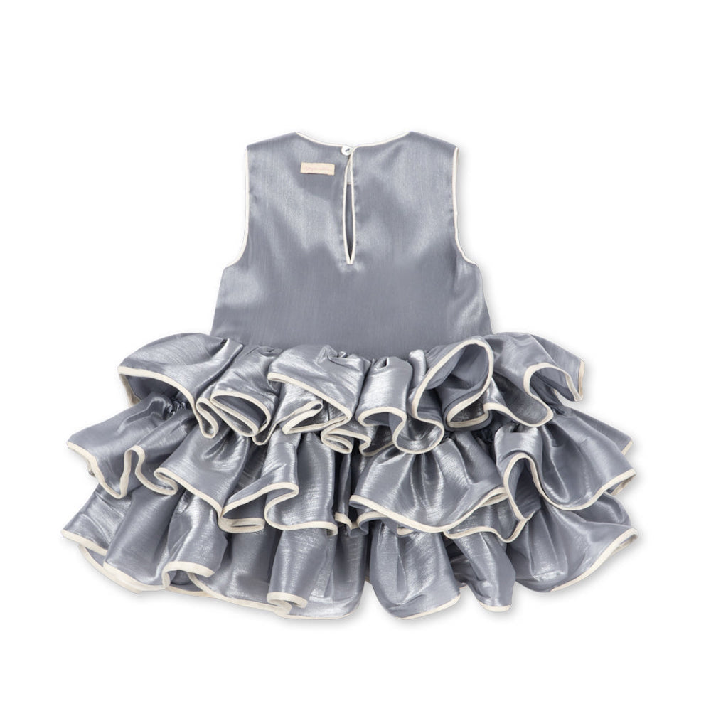 Fia Frill Dress Sleet
