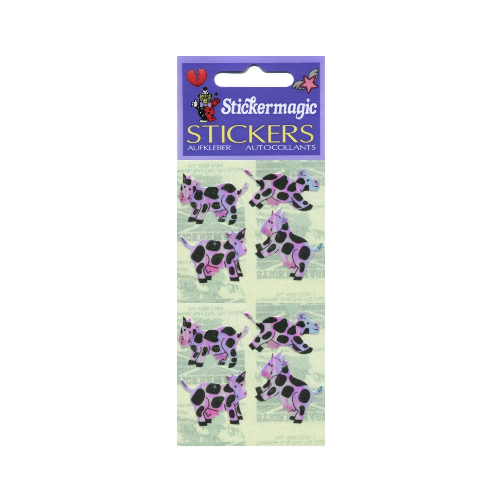 Pearlie Stickers Cows