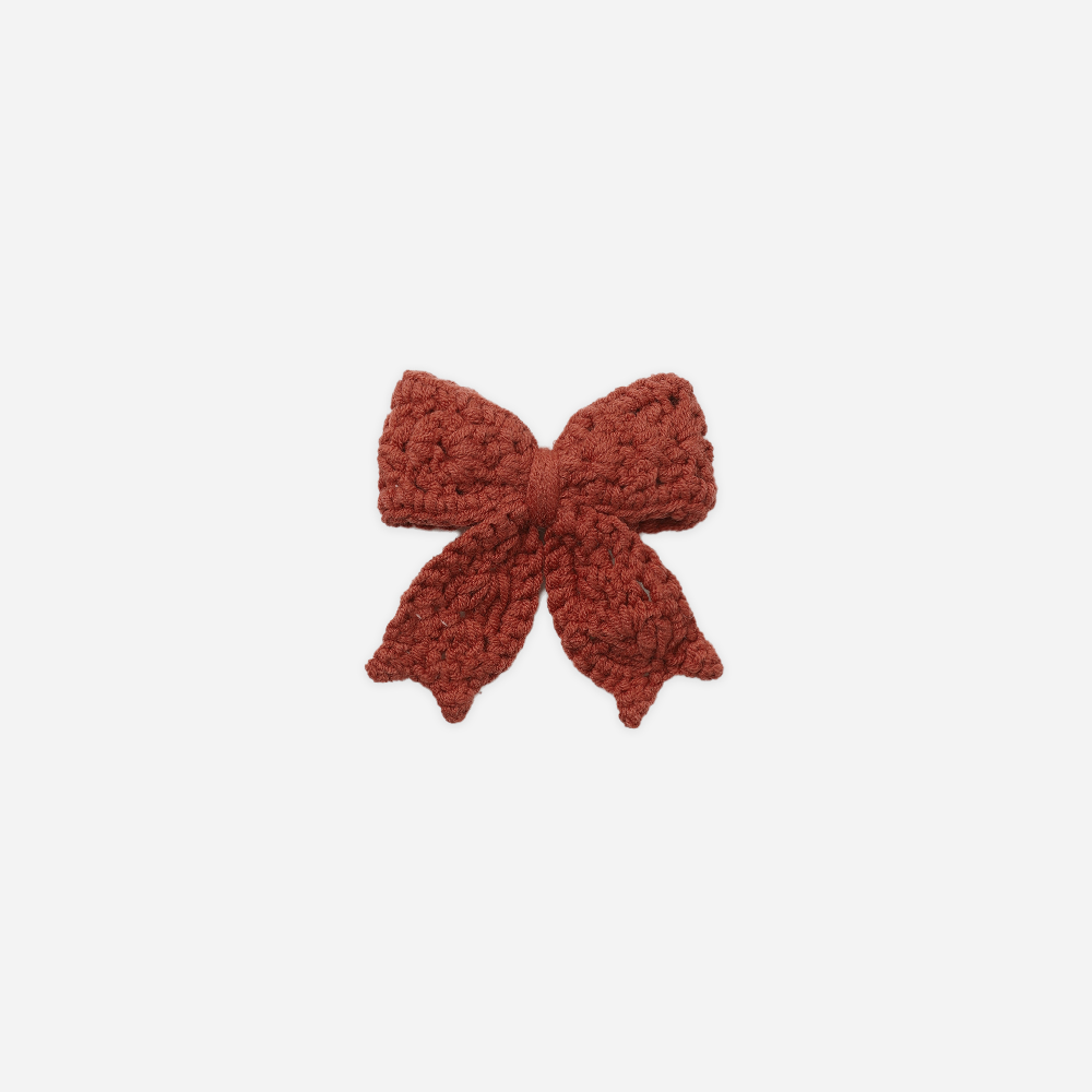 Crochet Bow Redwood