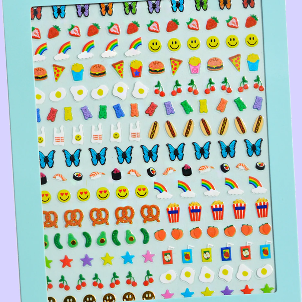 Sunny Side Up 2.0 Nail Art Stickers