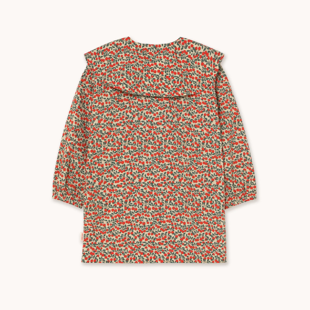 Mini Apples Dress Dark Vanilla