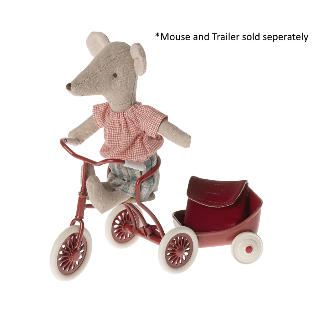 Abri à Tricycle For Mouse Red