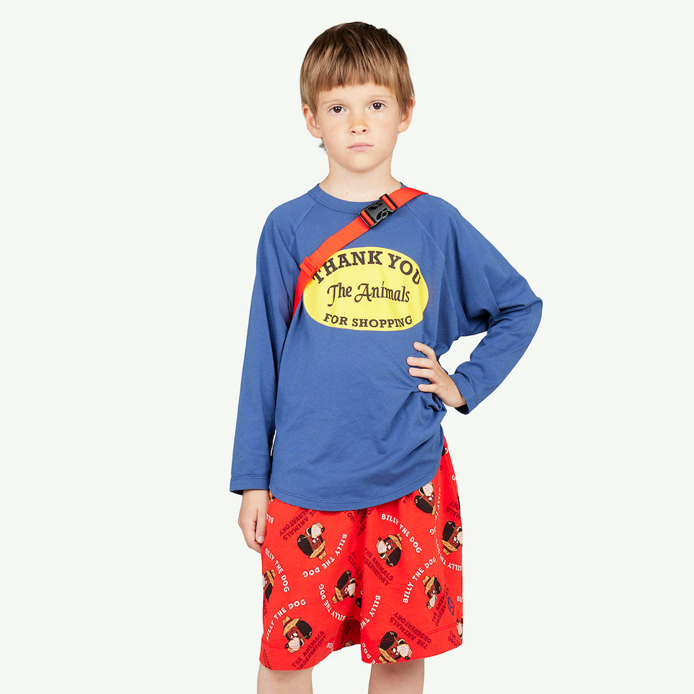 Anteater Kids Long Sleeve T-Shirt Deep Blue