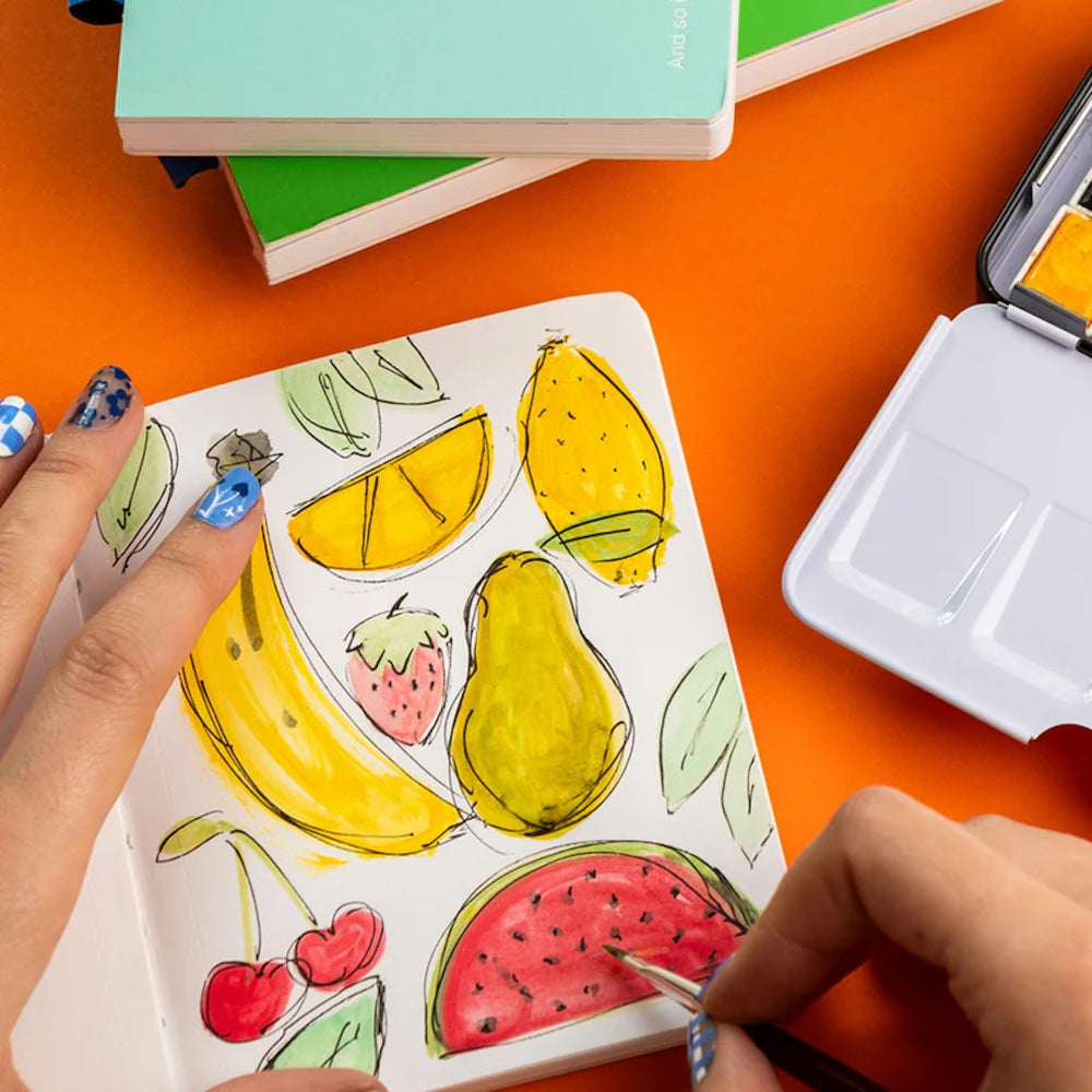 Sketchbook A6 Yellow