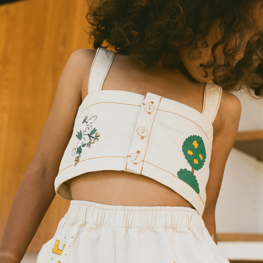 Artsy Tree Crop Top