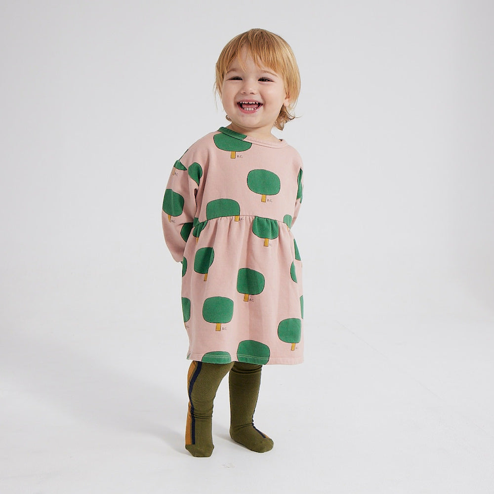 Baby Green Tree All Over Dress