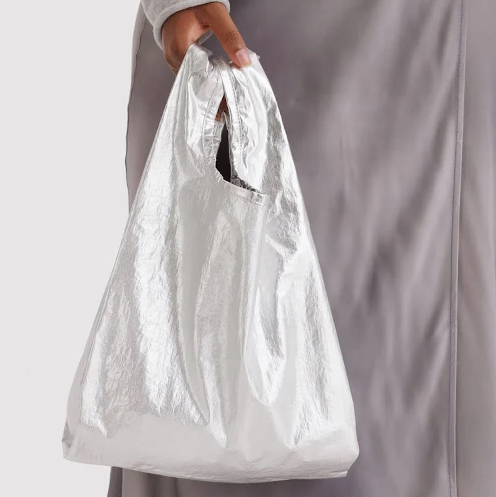 Baby Baggu Chrome Metallic