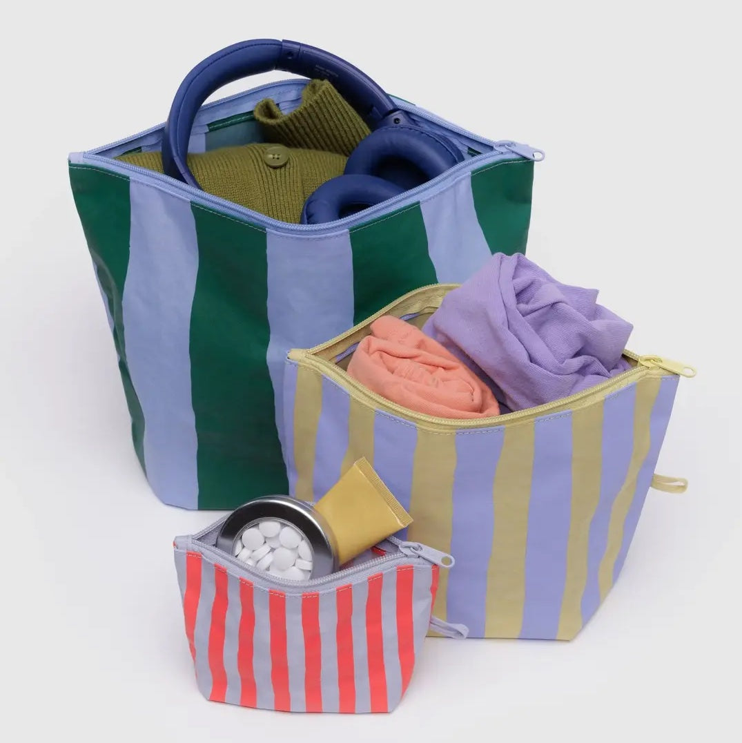 Go Pouch Set Painted Stripe