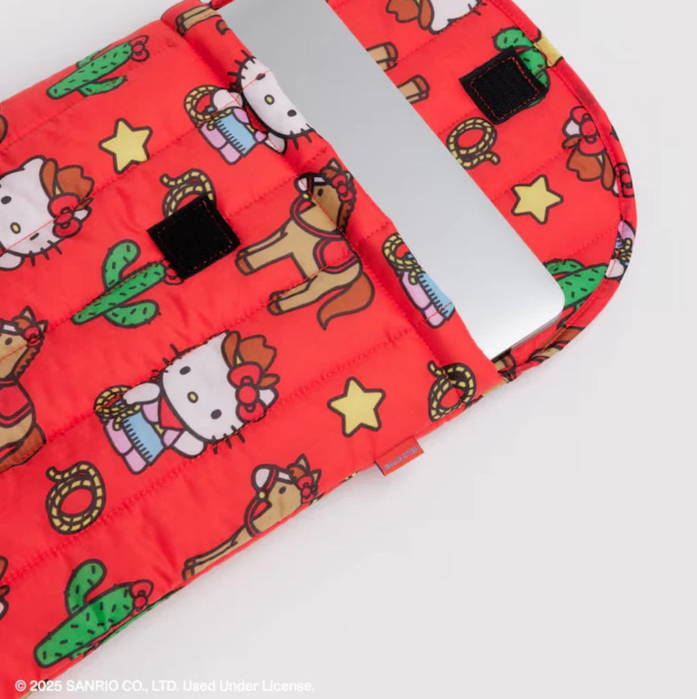 Puffy Laptop Sleeve 16" Hello Kitty Western