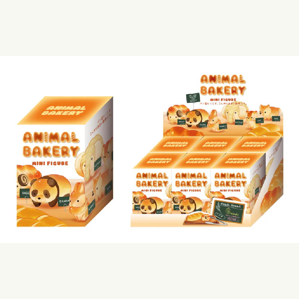 Animal Bakery Mini Figure Blind Box