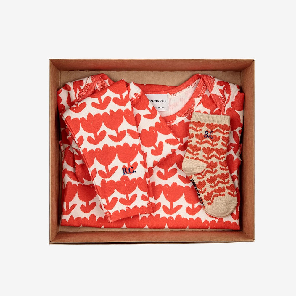 Baby Pack Retro Flowers Bill's Store