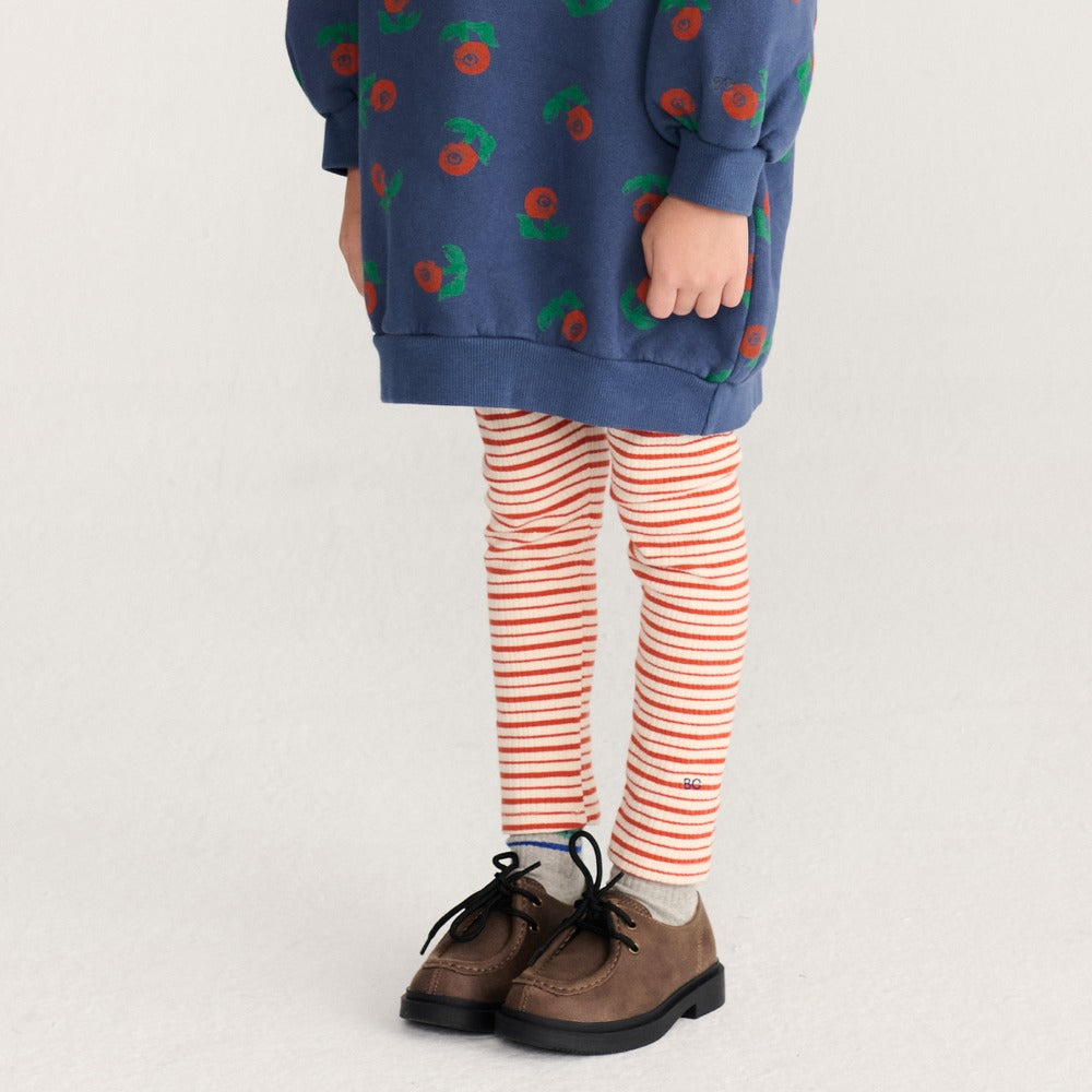 BC Red Stripes Leggings
